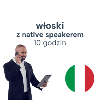 Włoski z native speakerem – pakiet 10 konwersacji online - PROLANG