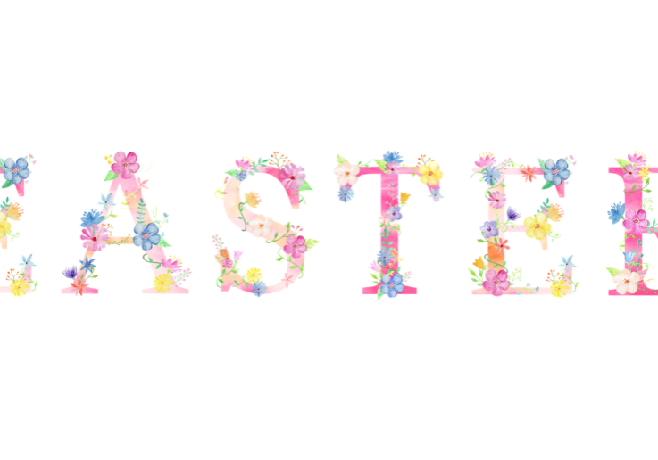 Easter na blog środek